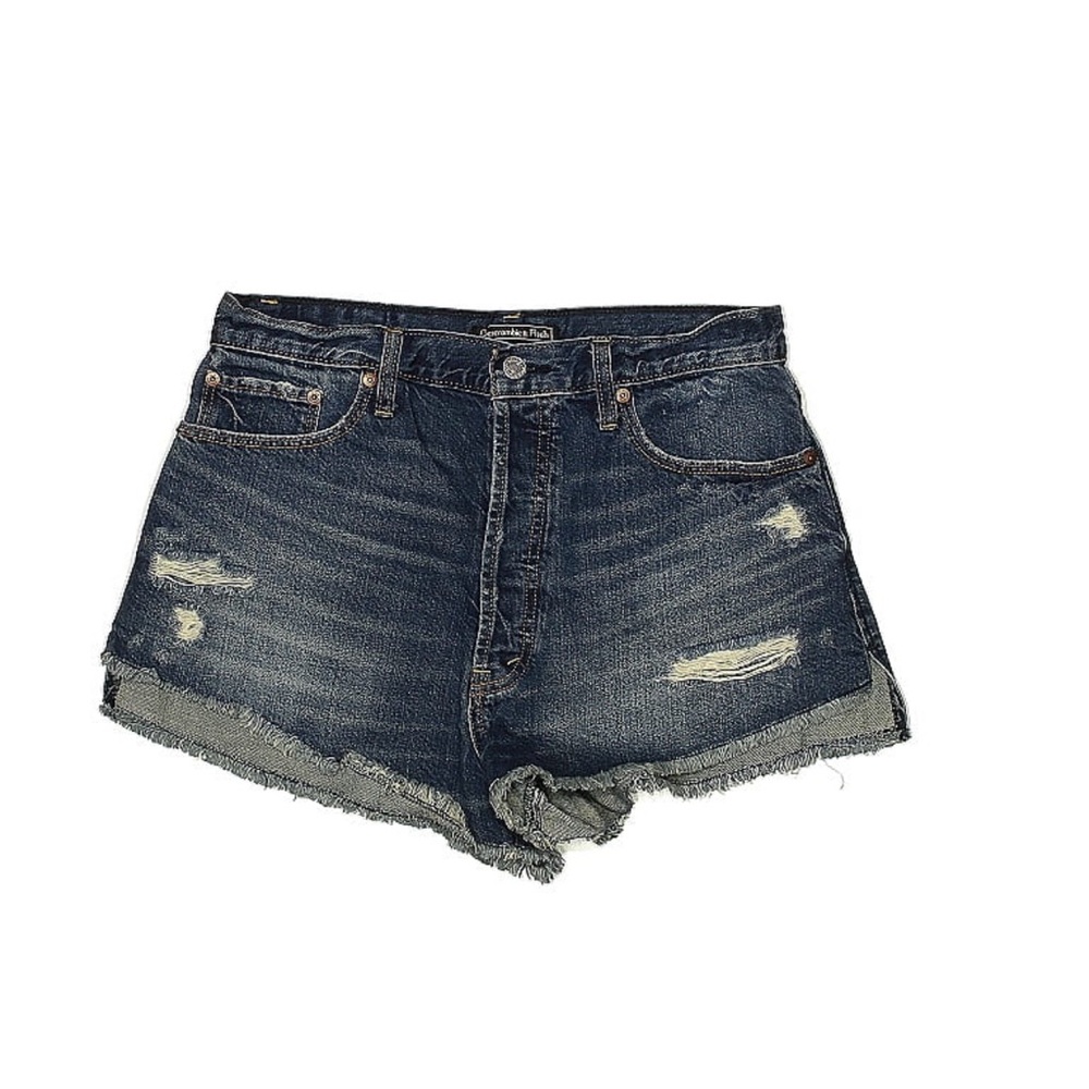 Abercrombie & Fitch High Rise Denim Jean Shorts size 29